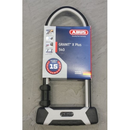 Велозамок Abus U-Lock Granit X-Plus 540/160HB300+EaZy KF