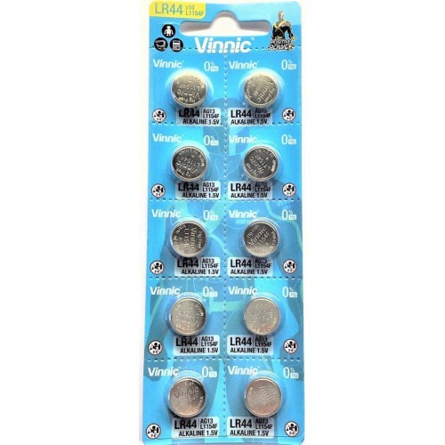 Батарейка Vinnic LR44 1.5V