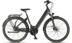 Elektriskais velosipēds Prophete Geniesser 4.0 28" 7 ātrumi, rāmja izmērs 19" (48 cm), melns/zaļš