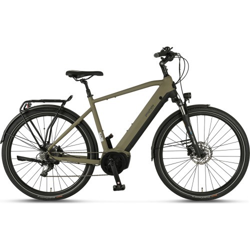 Prophete Entdecker 4.0 Electric Bike 28" 10-Speed, Frame Size 21" (54 cm), Brown