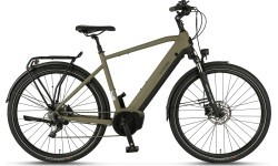Prophete Entdecker 4.0 Electric Bike 28" 10-Speed, Frame Size 21" (54 cm), Brown