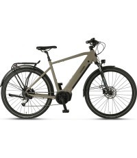 Prophete Entdecker 3.0 electric bike 28", 9-speed, frame size 21" (54 cm), brown