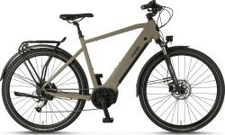 Prophete Entdecker 3.0 electric bike 28", 9-speed, frame size 21" (54 cm), brown