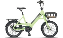 Elektriskais velosipēds Prophete Urbanicer 3.0 28" N7, rāmja izmērs 18" (46 cm) (zaļš)