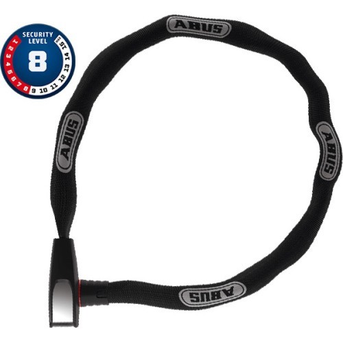 Abus Steel-O-Chain 8807K/110 black lock