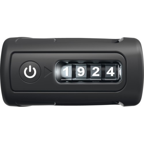 Slēdzene Abus Bordo 6000C/90 LED BK SH