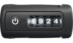 Slēdzene Abus Bordo 6000C/90 LED BK SH