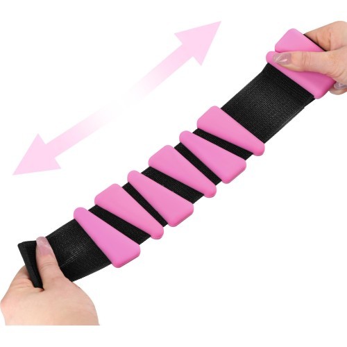 SNK01 PINK SILICONE EXERCISE WEIGHTS FOR ANKLE AND WRIST HMS