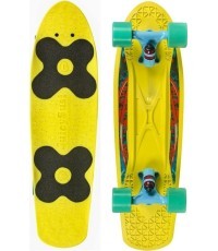 Пенниборд Choke Spicy Sabrina yellow/blue