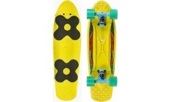 Choke Spicy Sabrina penny board yellow/blue