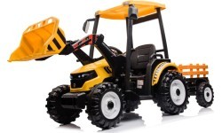 MEGA D68 Tractor Vehicle With Trailer Yellow
