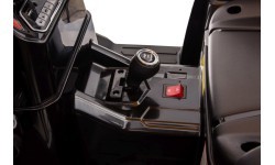 MEGA D68 traktors ar piekabi, dzeltens