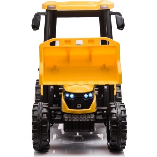 MEGA D68 Tractor Vehicle With Trailer Yellow