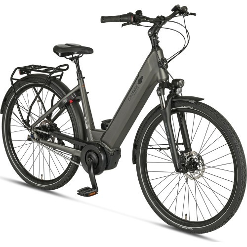 Elektrovelosipēds Prophete Geniesser 3.0 City 28" // N7, izmērs 19" (48 cm) (pelēks)