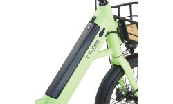 Elektriskais velosipēds Prophete Urbanicer 3.0 28" N7, rāmja izmērs 18" (46 cm) (zaļš)