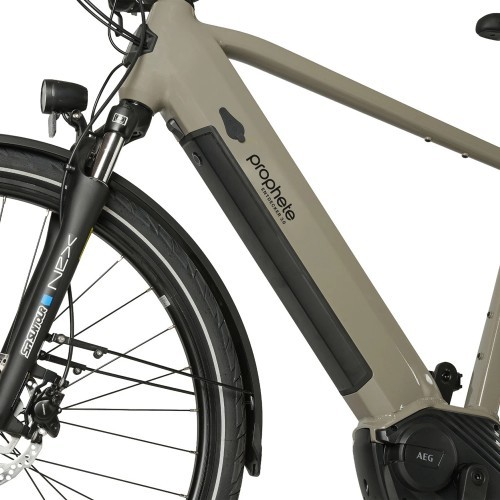 Elektriskais velosipēds Prophete Entdecker 3.0 28", 9 ātrumi, rāmja izmērs 21" (54 cm), brūns
