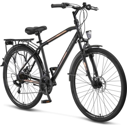 UMIT Montana 2D 28" 21 ātrumi, izmērs 19" (48 cm), melns
