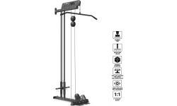 Sienas trose ar 2 vadotnēm MS-W103 2.0 - Marbo Sport