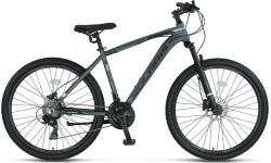 Velosipēds UMIT Solaris XC HYD 29", 21 ātrums, izmērs 20" (51 cm), pelēks