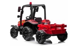Tractor Vehicle BLAST With Trailer Red