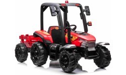 Tractor Vehicle BLAST With Trailer Red