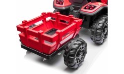 Tractor Vehicle BLAST With Trailer Red