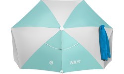 NILS NC4803 2-in-1 pludmales saulessargs un vējaizsargs