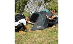 Туристическая палатка Nils Camp Hiker NC6010, серая