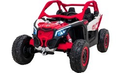 Elektromobilis bagijs Maverick Turbo RR, sarkans