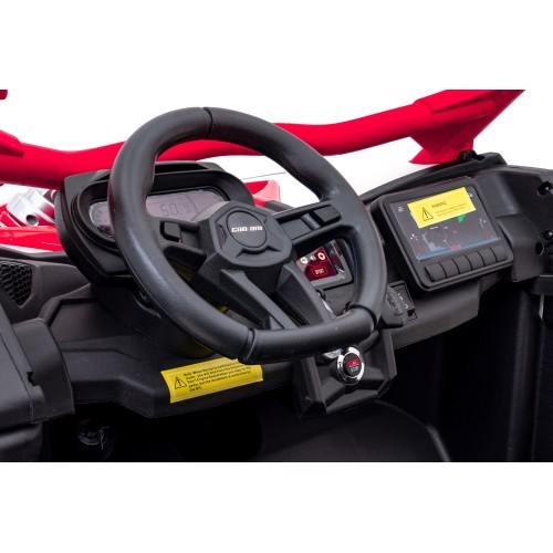Elektromobilis bagijs Maverick Turbo RR, sarkans
