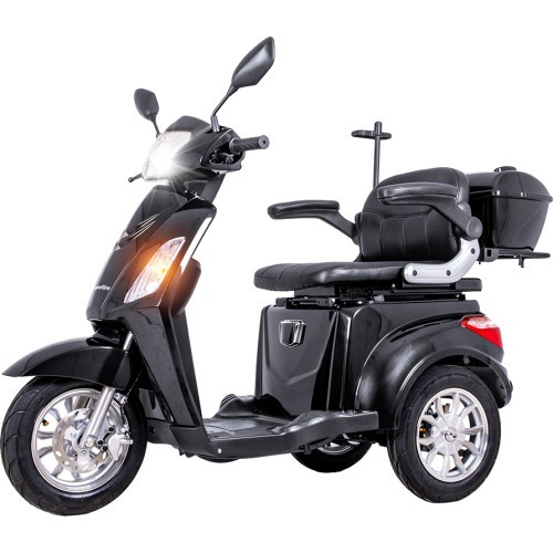 Three-Wheel Electric Scooter inSPORTline Zorica - Black