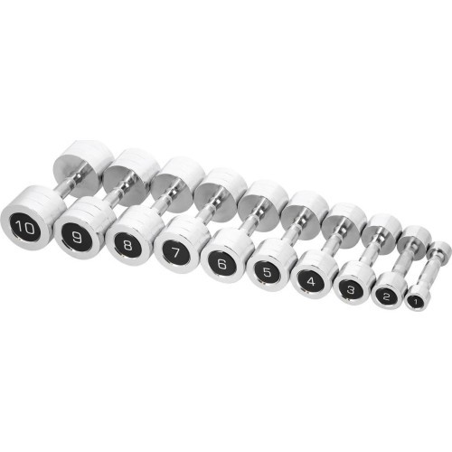 Хромированная гантель CHD HMS - 2 x 7 кг
