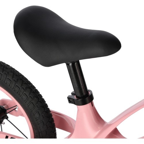Balansa velosipēds NILS Fun RB901 LED ar 12 collu piepūšamiem riteņiem, rozā