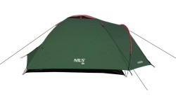 Кемпинговая палатка Nils Camp Rocker NC6013, зелено-красная