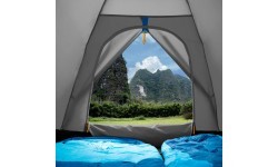 Туристическая палатка Nils Camp Nightfall NC6033, серо-синяя