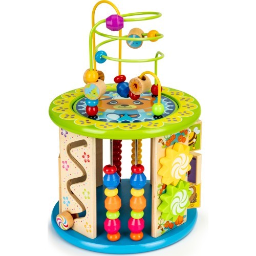 Wooden educational cube EcoToys