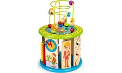 Koka izglītojošais kubs EcoToys