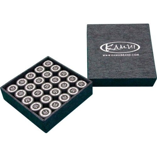 KamuiClear Black biljarda kija uzgalis Soft 13 mm
