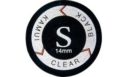 KamuiClear Black biljarda kija uzgalis Soft 13 mm