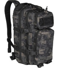 Uzbrukuma mugursoma Dark Camo, lāzergriezta, maza