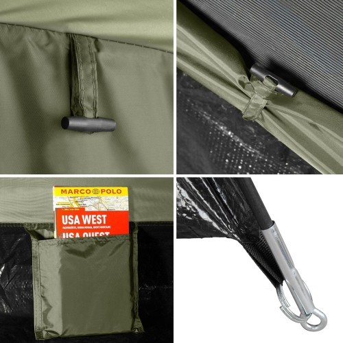 Туристическая палатка Nils Camp Hiker NC6010, хаки