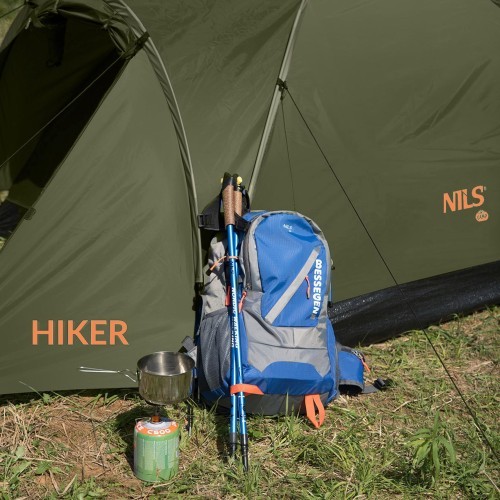 NC6010 KHAKI NILS CAMP HIKER CAMPING TENT