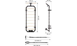DW2708 MULTIFUNCTIONAL GYMNASTIC LADDER HMS