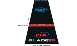 Winmau Pro Zone Precision PVC Dart Mat