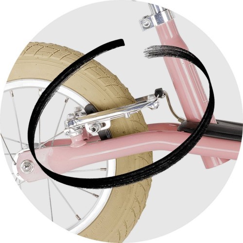 Līdzsvara velosipēds PUKY LR XL Br Classic retro-rose
