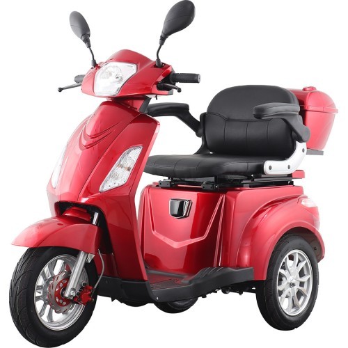 Three-Wheel Electric Scooter inSPORTline Zorica - Red