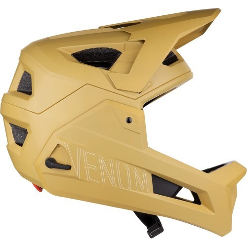 Downhill helmet FORCE VENOM // size: S/M (55-58 cm) (sand)