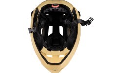 Downhill helmet FORCE VENOM // size: S/M (55-58 cm) (sand)