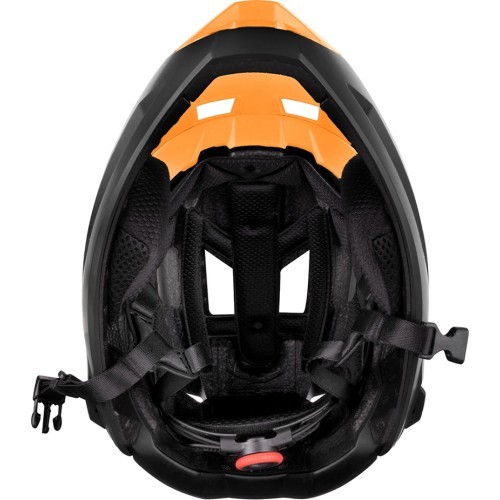 FORCE Venom downhill ķivere, izmērs L/XL (58-61 cm), oranža/melna