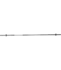 Weightlifting Barbell inSPORTline Welexty 160 cm / 30 mm with Threaded Ends and Collars